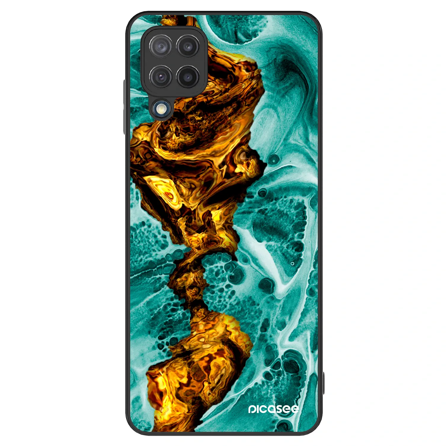 Picasee ULTIMATE CASE Samsung Galaxy M12 M127F - készülékre - Goldsky