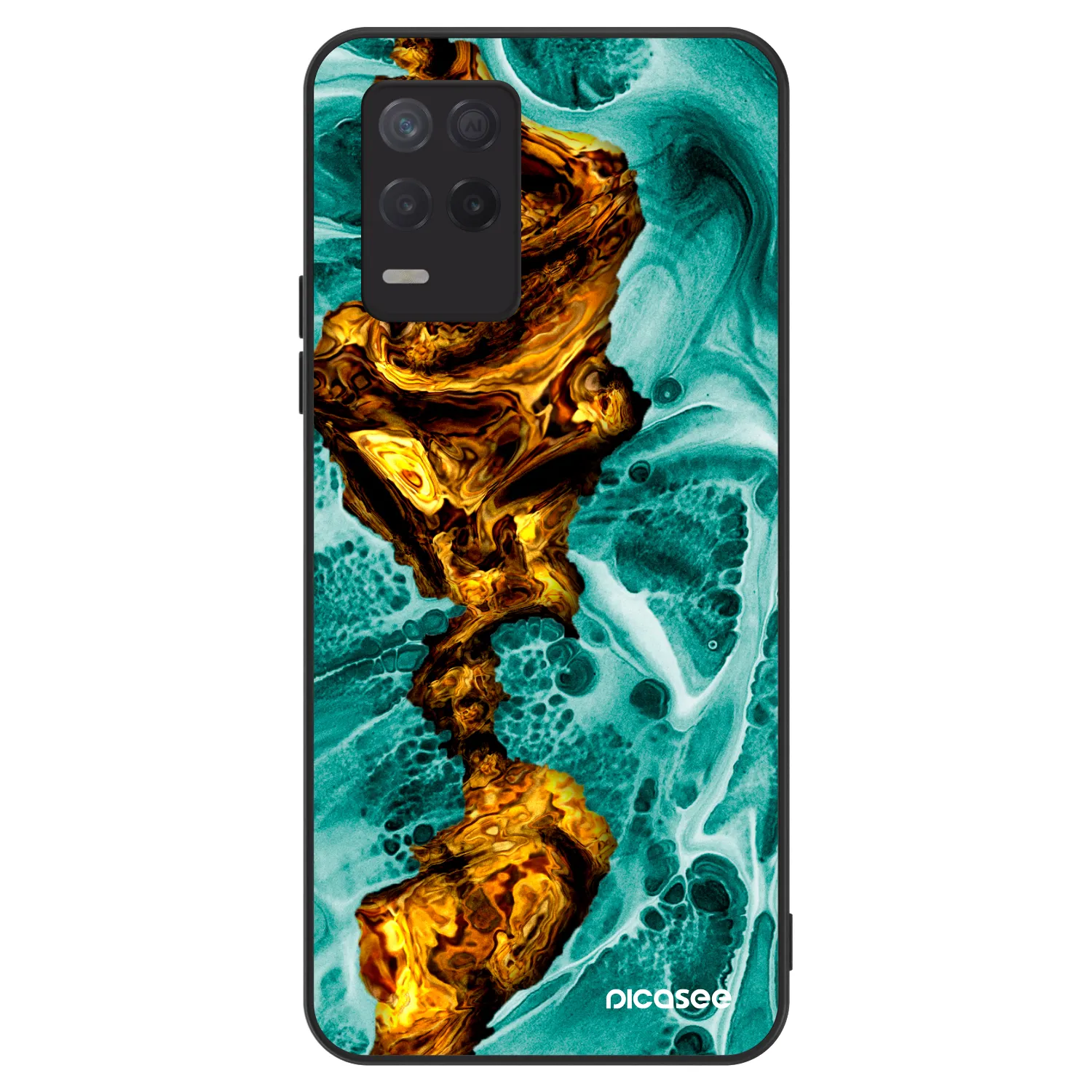 Picasee ULTIMATE CASE Realme 8 5G - készülékre - Goldsky