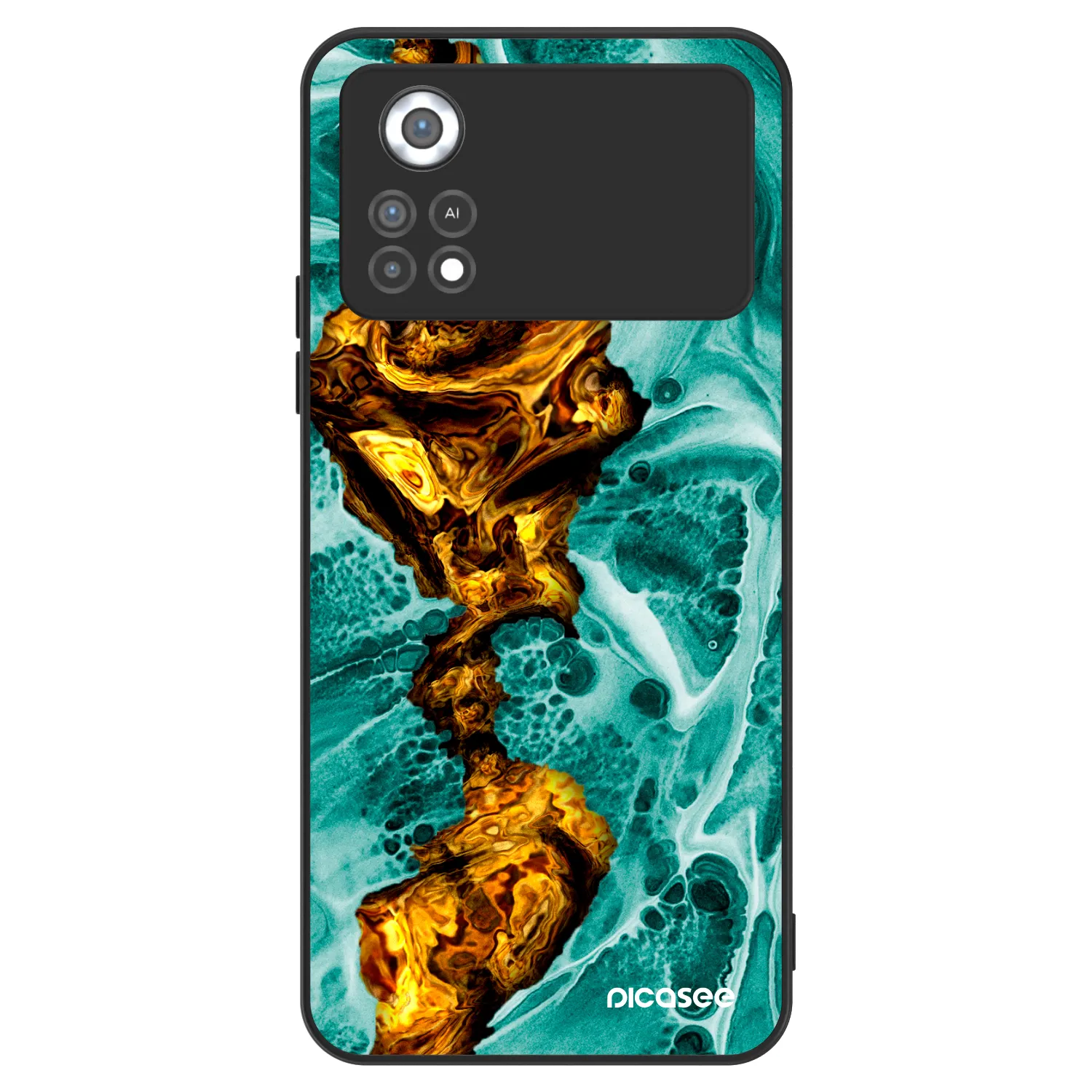 Picasee ULTIMATE CASE Xiaomi Poco X4 Pro 5G - készülékre - Goldsky