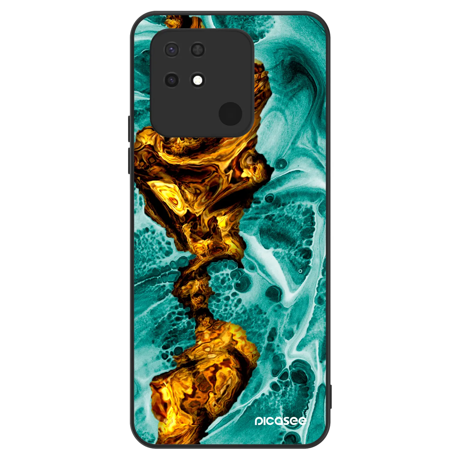 Picasee ULTIMATE CASE Xiaomi Redmi 10C - készülékre - Goldsky