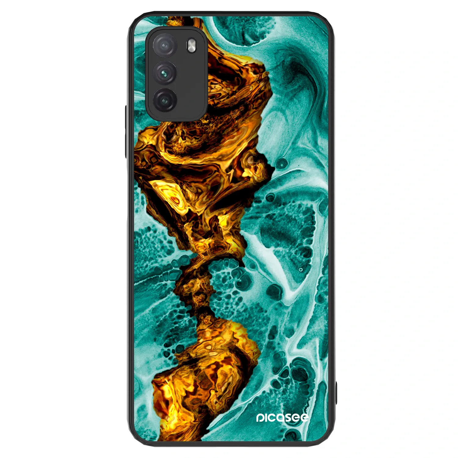 Picasee ULTIMATE CASE Xiaomi Poco M3 - készülékre - Goldsky