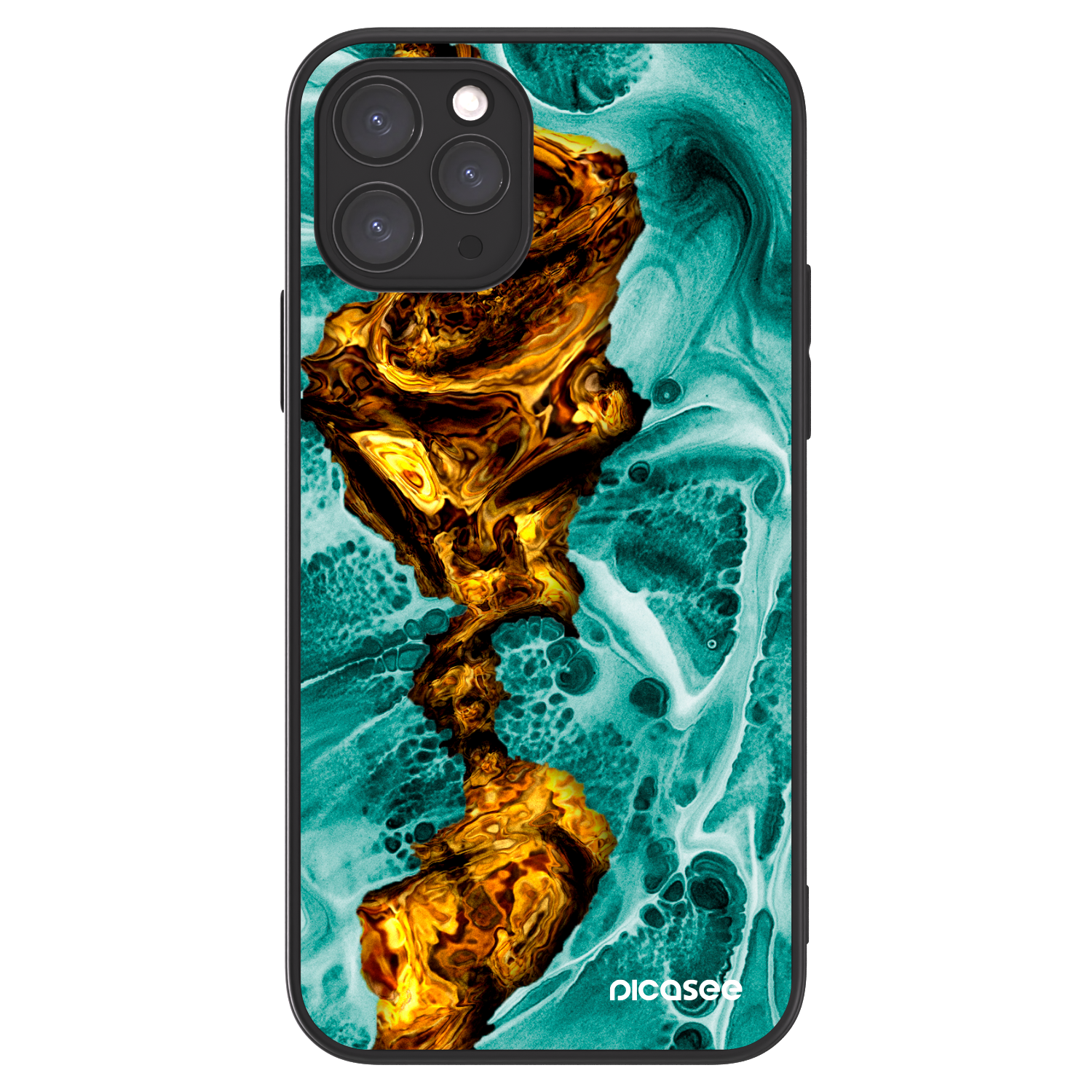 Picasee ULTIMATE CASE MagSafe Apple iPhone 11 Pro - készülékre - Goldsky
