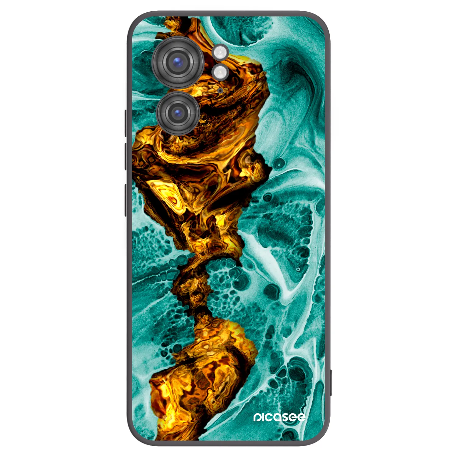 Picasee fekete szilikon tok az alábbi mobiltelefonokra Motorola Edge 40 - Goldsky