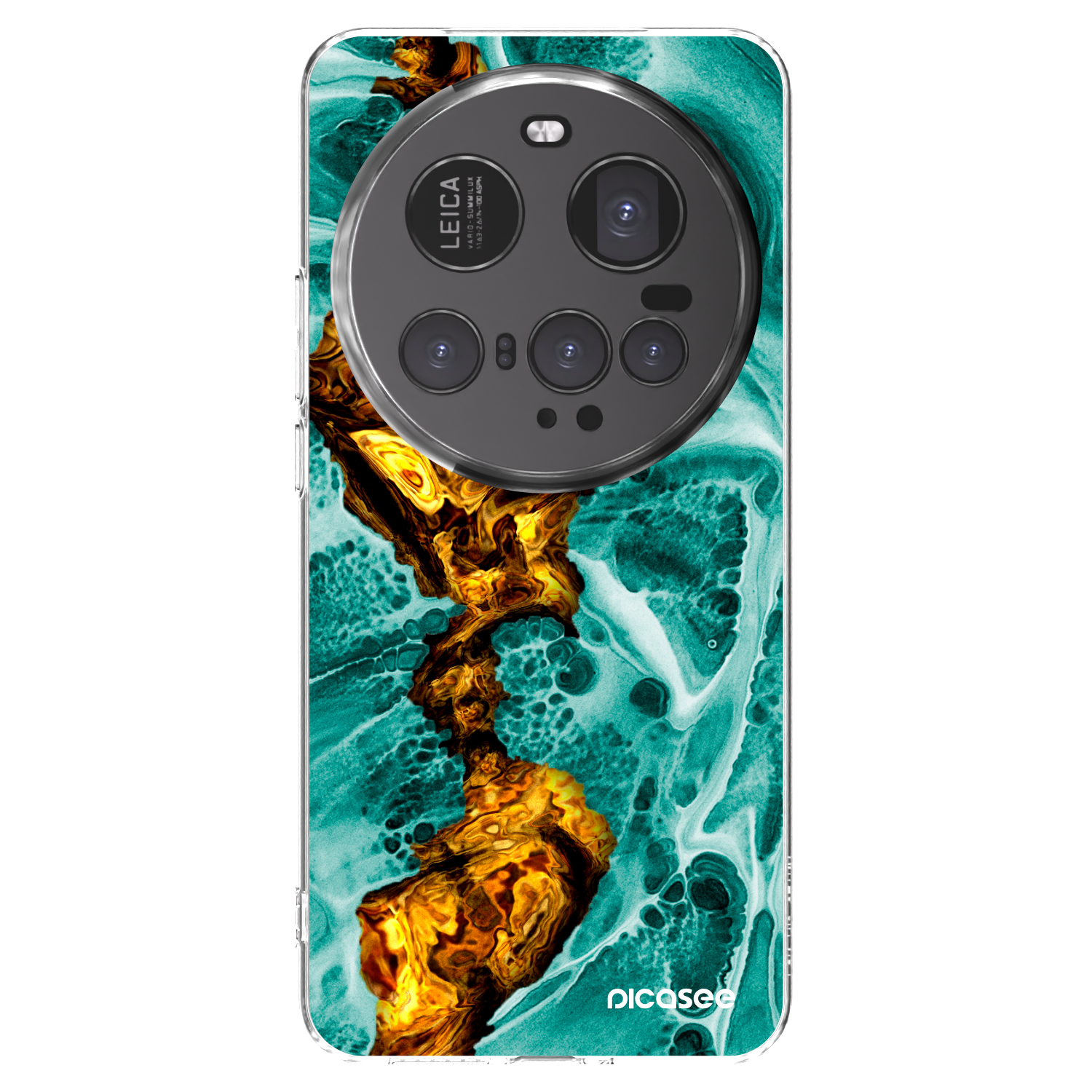 Picasee átlátszó szilikon tok az alábbi mobiltelefonokra Xiaomi 15 Ultra - Goldsky