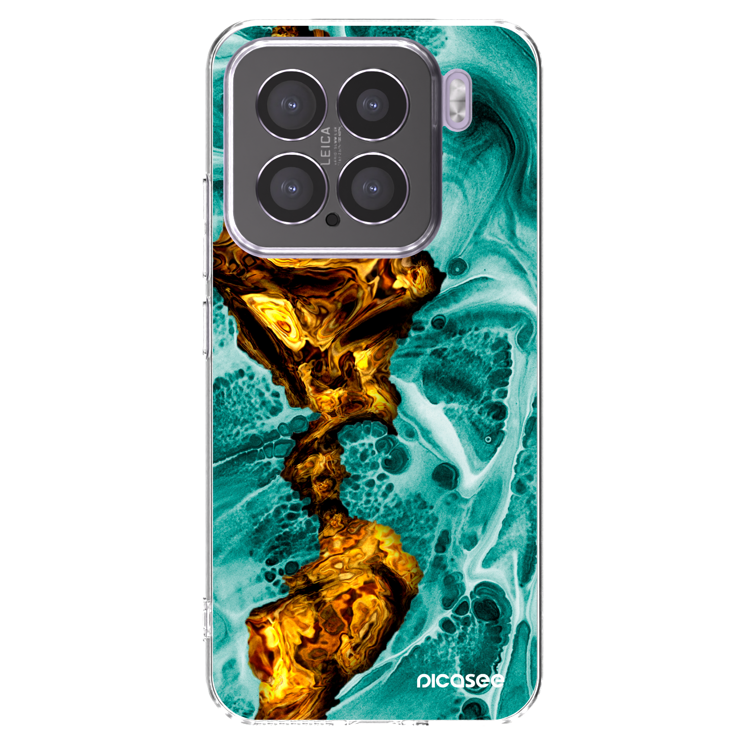 Picasee átlátszó szilikon tok az alábbi mobiltelefonokra Xiaomi 15 - Goldsky