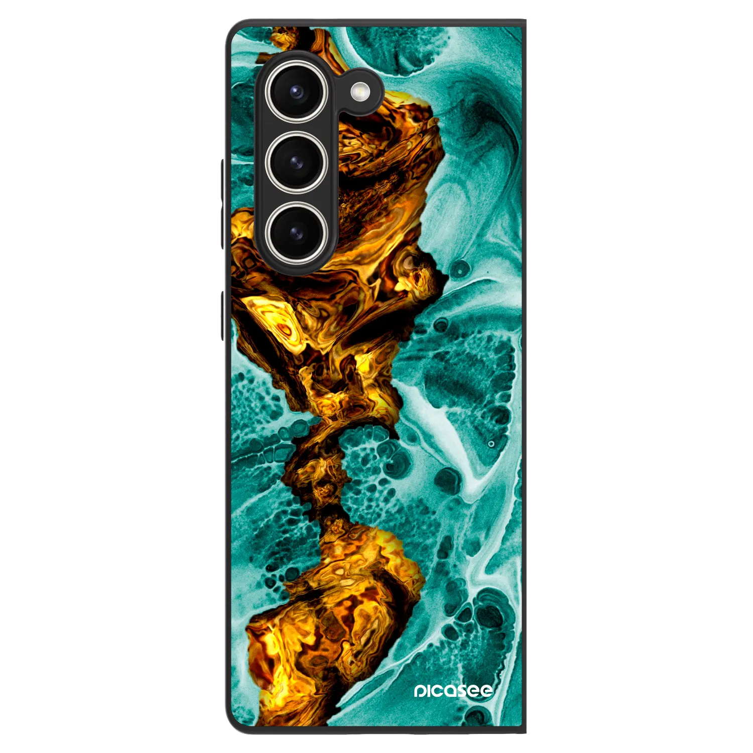 Picasee ULTIMATE CASE Samsung Galaxy Z Fold5 5G - készülékre - Goldsky
