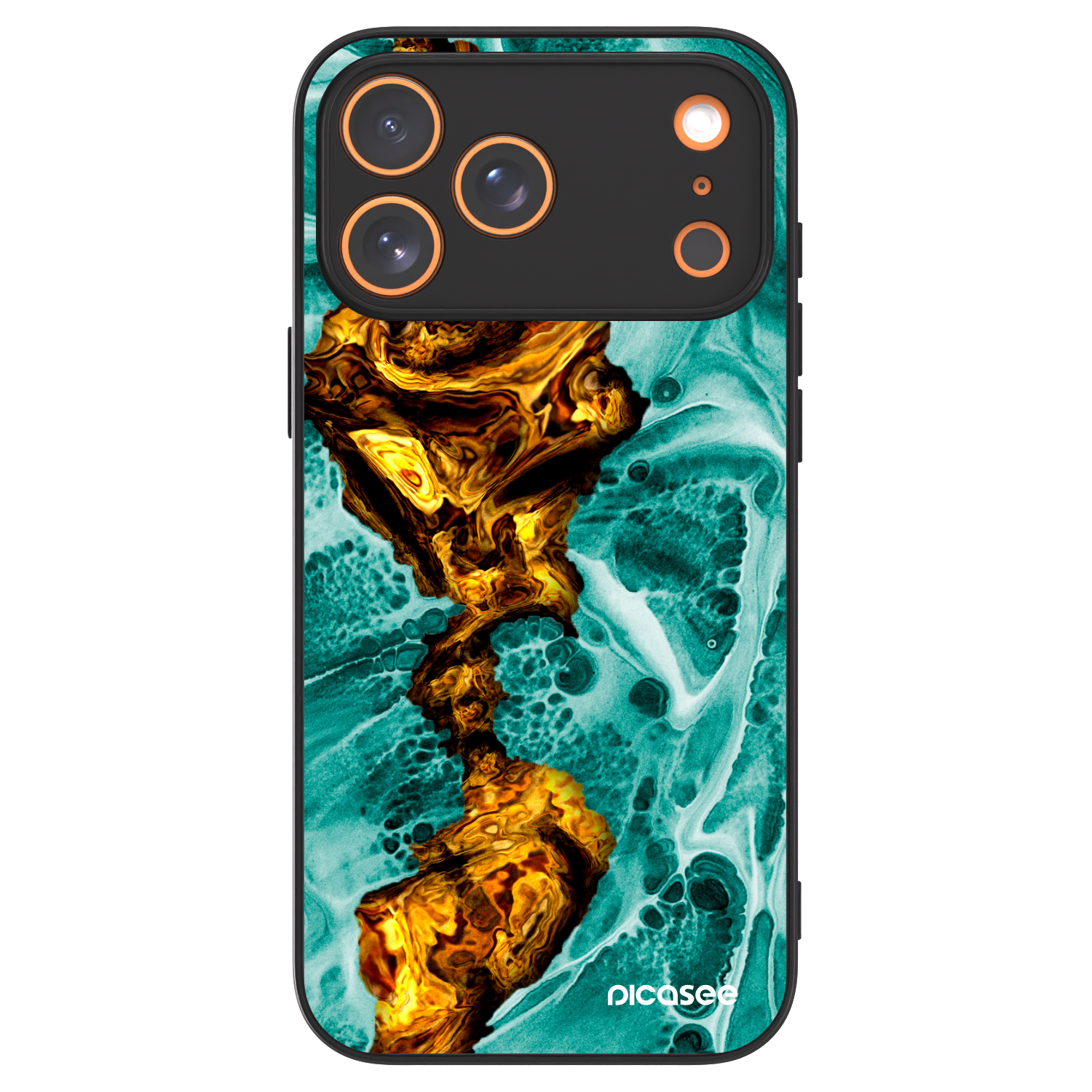Picasee ULTIMATE CASE Apple iPhone 17 Pro Max - készülékre - Goldsky