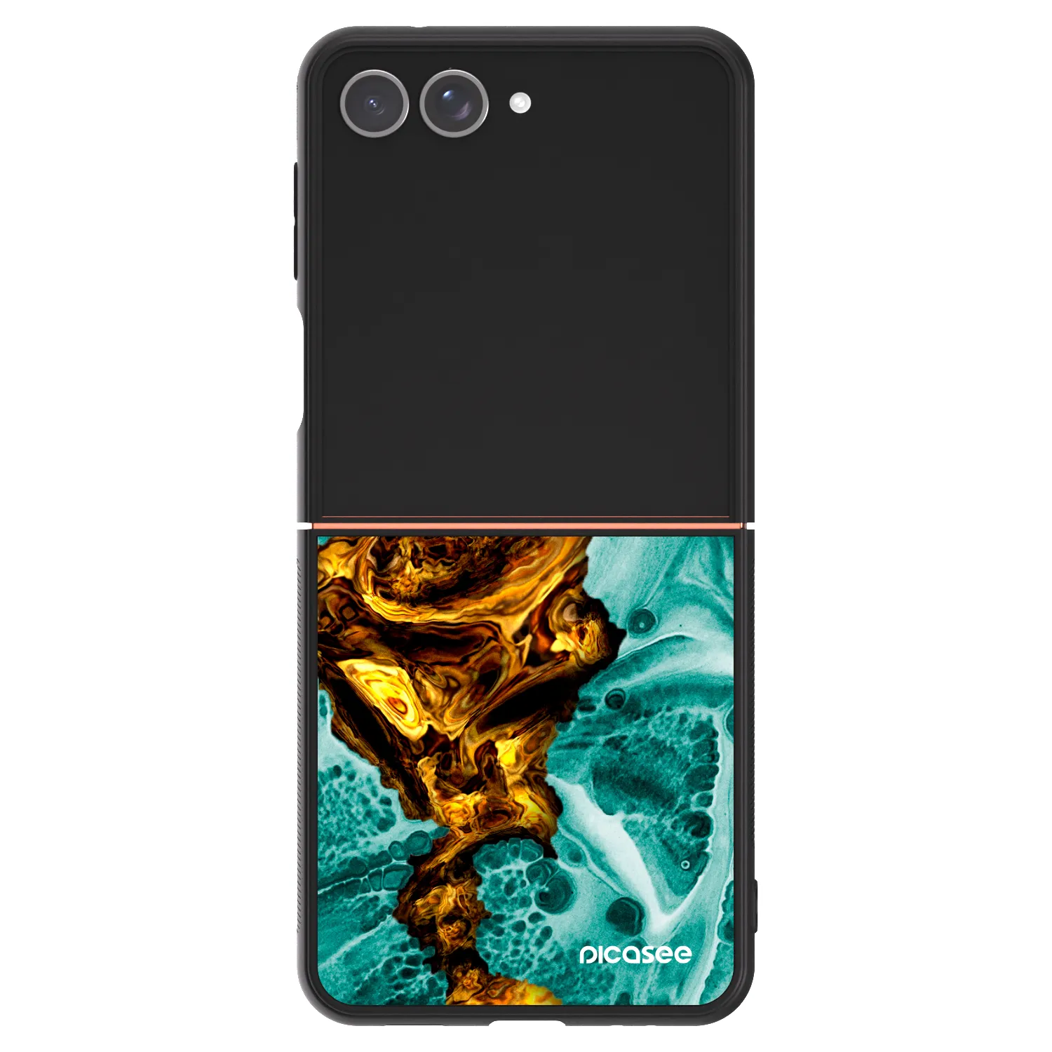 Picasee ULTIMATE CASE Samsung Galaxy Z Flip7 5G - készülékre - Goldsky