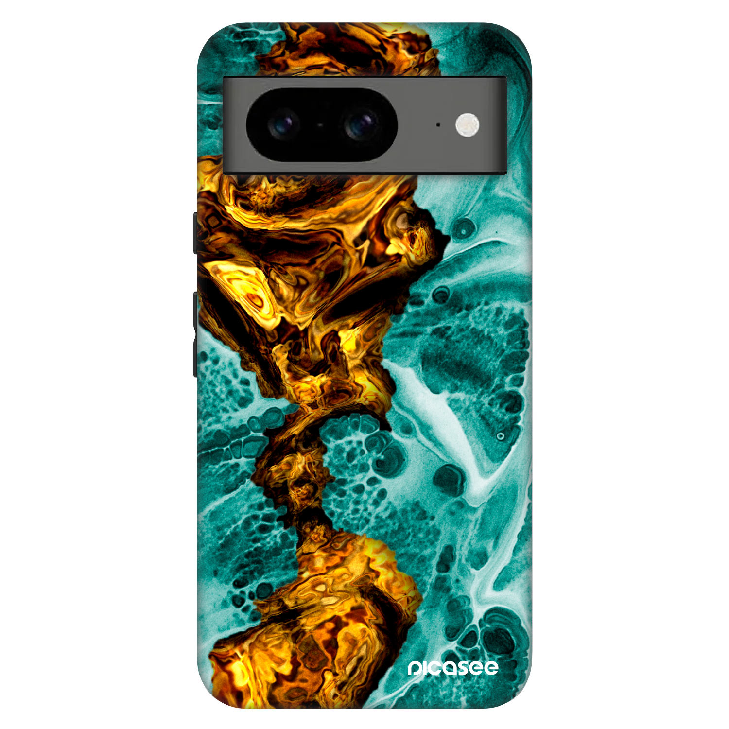 Picasee Fashion Case Google Pixel 8 Pro - Goldsky