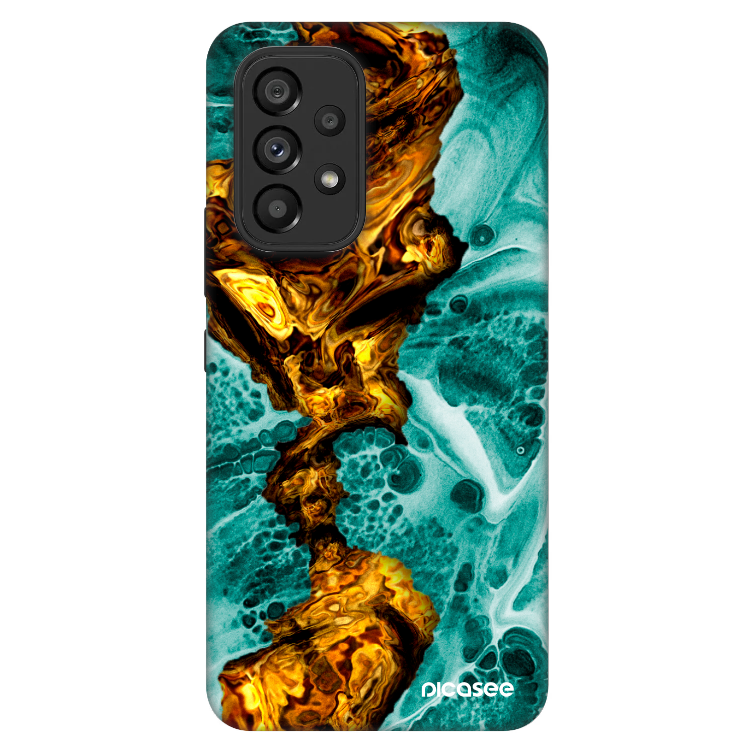 Picasee Fashion Case Samsung Galaxy A53 5G A536 - Goldsky
