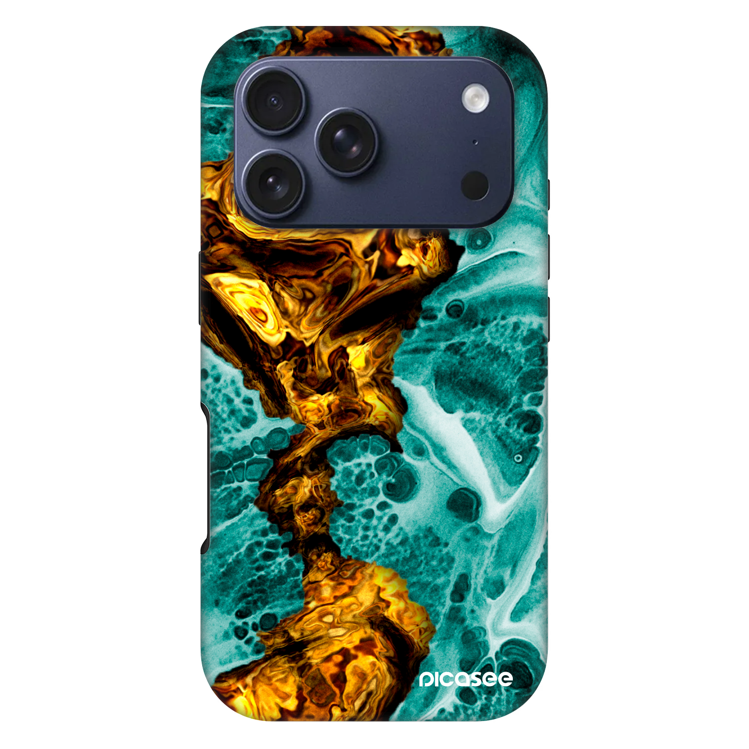 Picasee Fashion Case MagSafe Apple iPhone 17 Pro - Goldsky