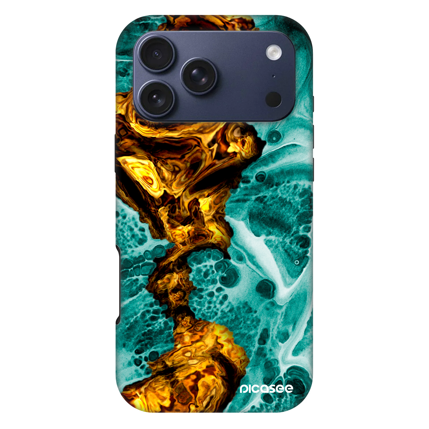 Picasee Fashion Case MagSafe Apple iPhone 17 Pro Max - Goldsky