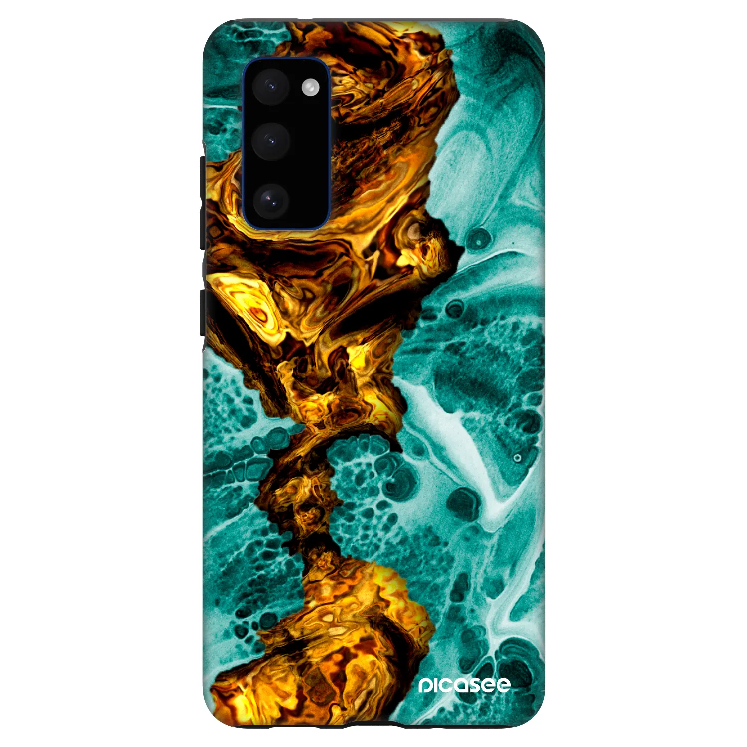 Picasee Fashion Case Samsung Galaxy S20 FE - Goldsky