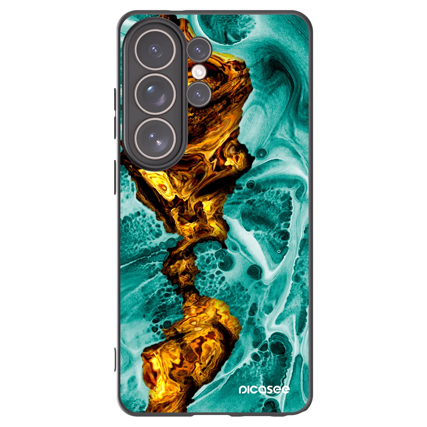 Picasee fekete szilikon tok az alábbi mobiltelefonokra Samsung Galaxy S26 Ultra - Goldsky