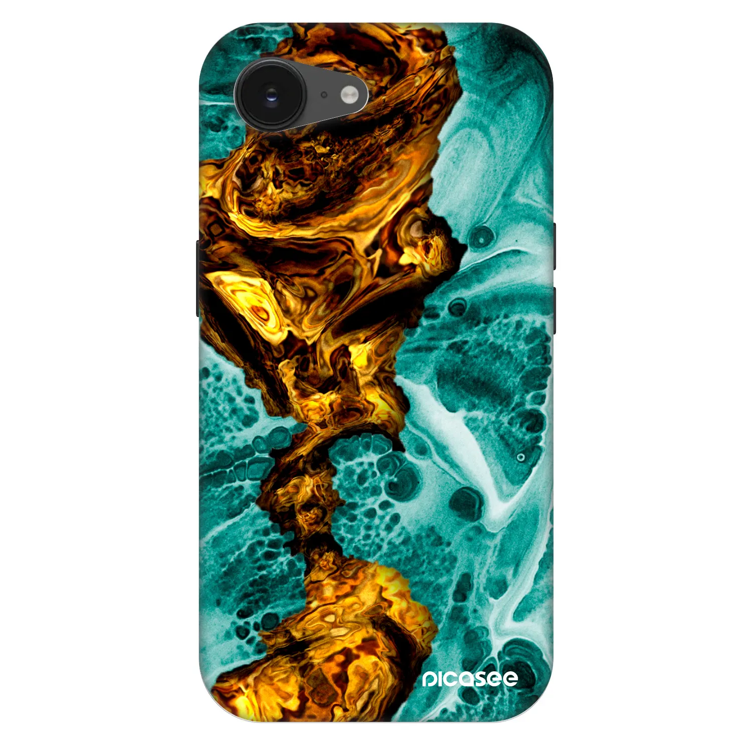 Picasee Fashion Case MagSafe Apple iPhone 17e - Goldsky