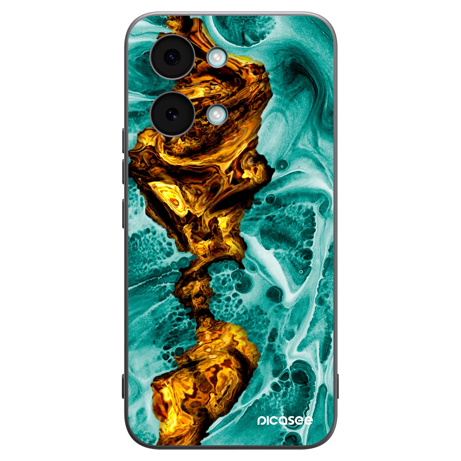 Picasee fekete szilikon tok az alábbi mobiltelefonokra Xiaomi Poco X8 Pro Max - Goldsky
