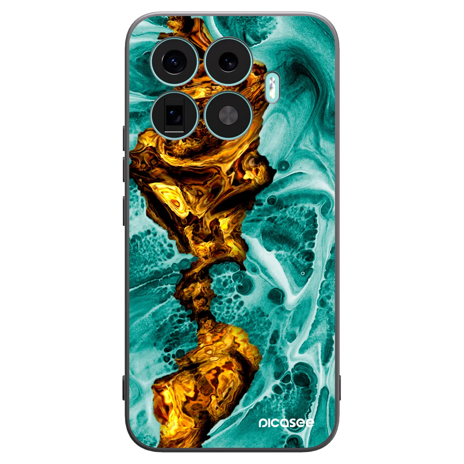 Picasee fekete szilikon tok az alábbi mobiltelefonokra Xiaomi 17T Pro - Goldsky