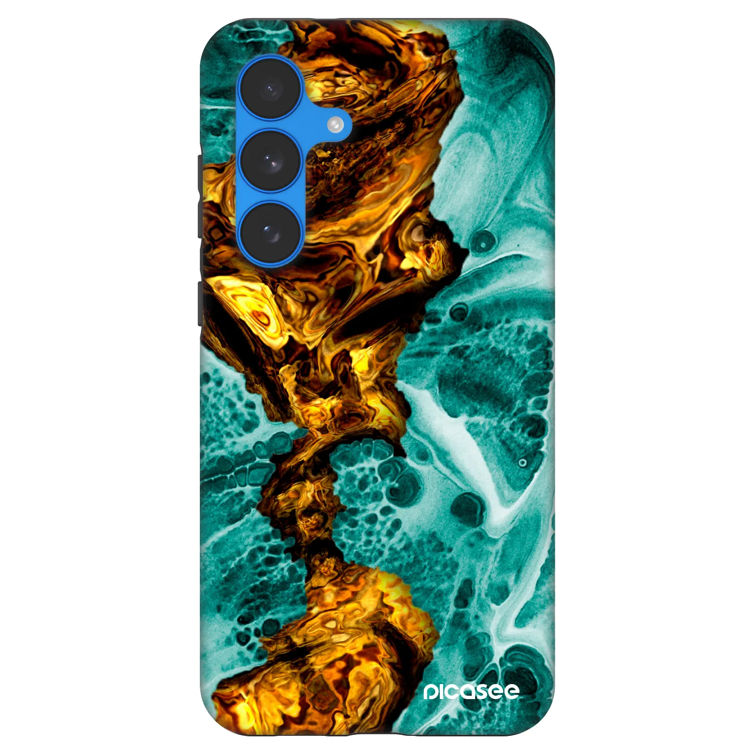 Picasee Fashion Case Samsung Galaxy S25 FE 5G - Goldsky