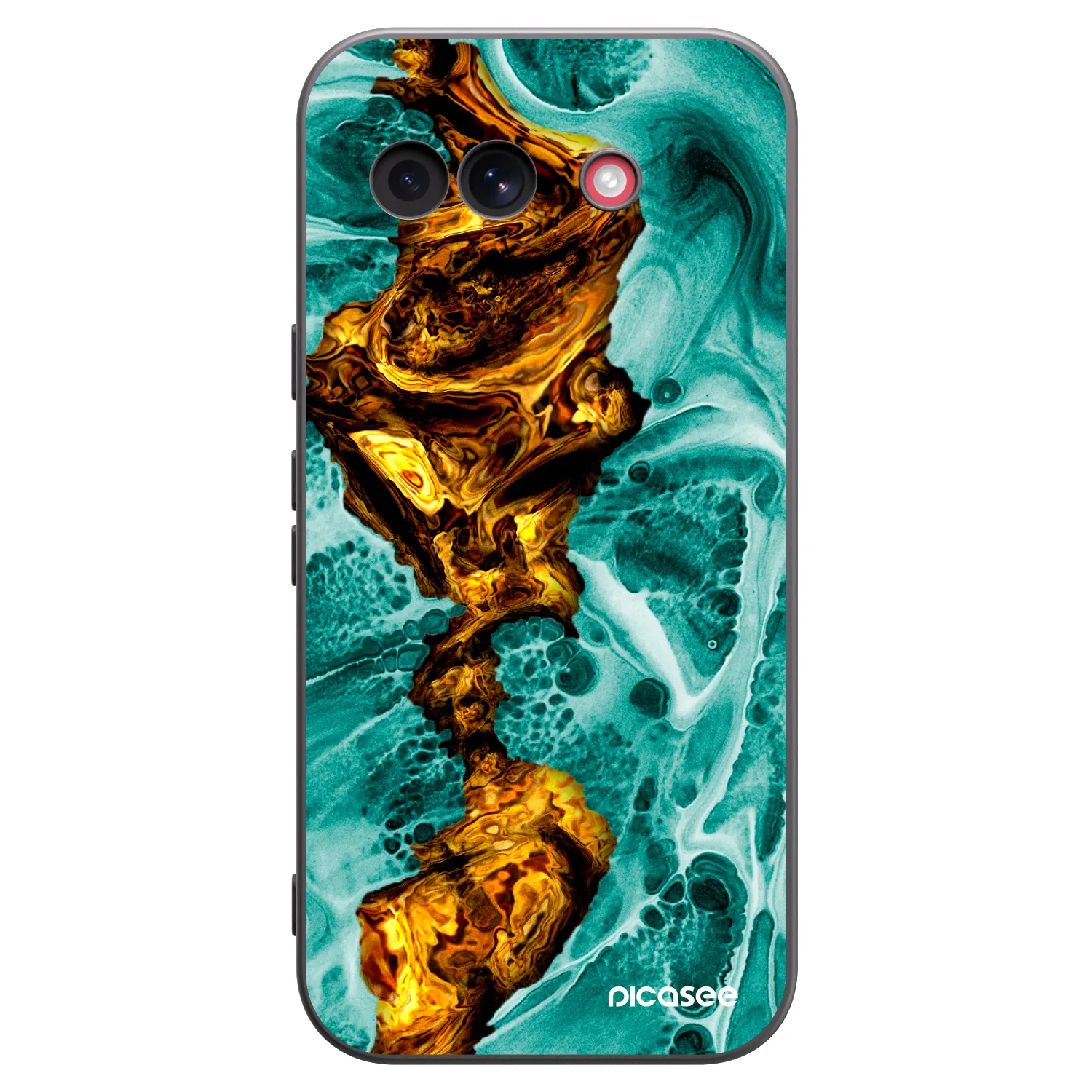 Picasee fekete szilikon tok az alábbi mobiltelefonokra Google Pixel 10a - Goldsky