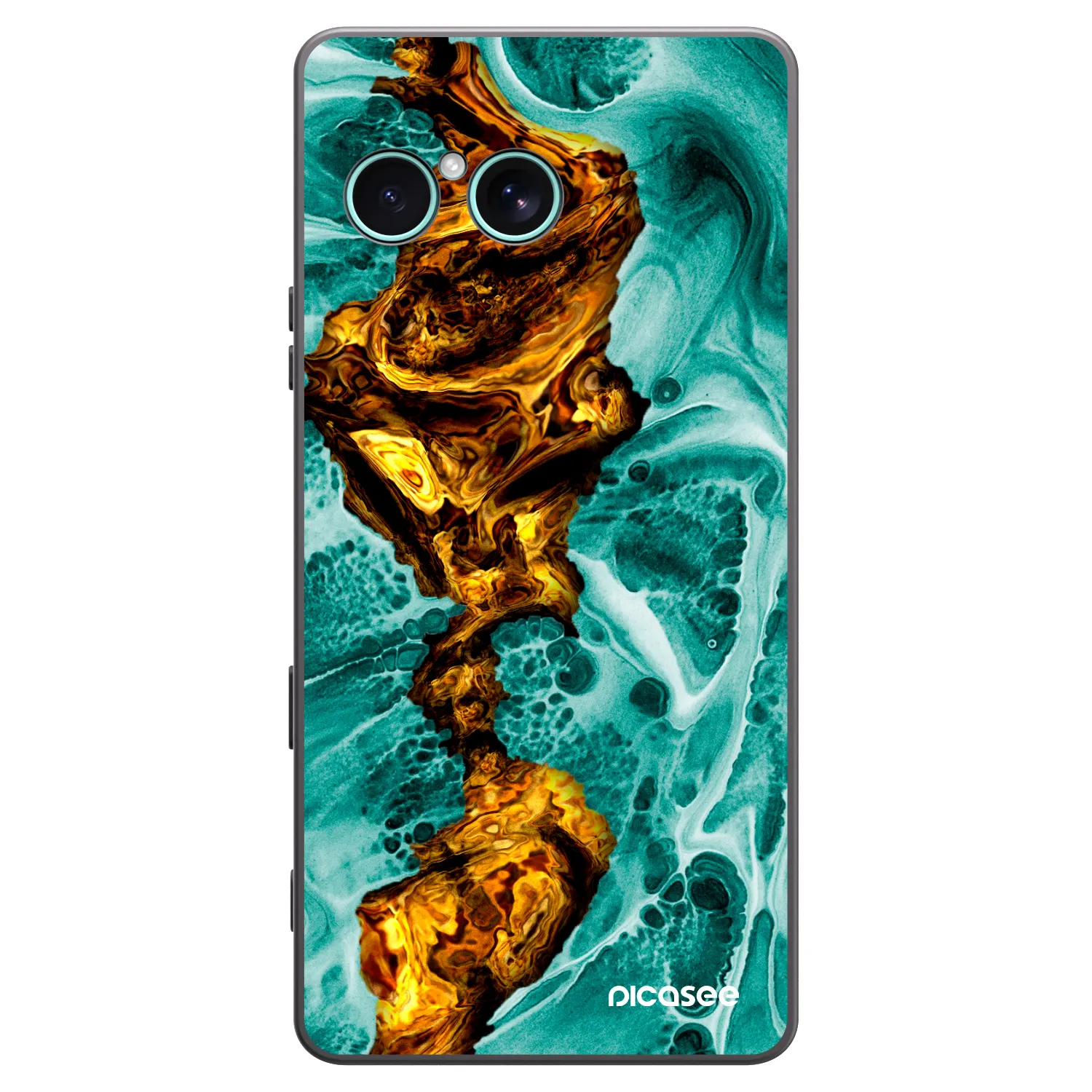Picasee fekete szilikon tok az alábbi mobiltelefonokra Sony Xperia 10 VII - Goldsky