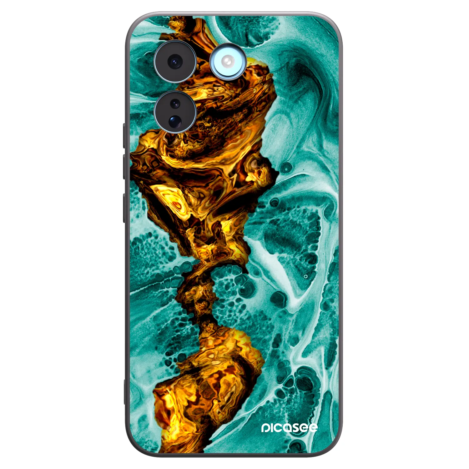 Picasee fekete szilikon tok az alábbi mobiltelefonokra Xiaomi Redmi Note 17 Pro MAX 5G - Goldsky