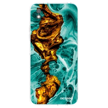 Picasee fekete szilikon tok az alábbi mobiltelefonokra Xiaomi Redmi 9A - Goldsky