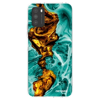 Picasee átlátszó szilikon tok az alábbi mobiltelefonokra Xiaomi Poco M3 - Goldsky