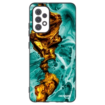Picasee fekete szilikon tok az alábbi mobiltelefonokra Samsung Galaxy A32 5G A326B - Goldsky
