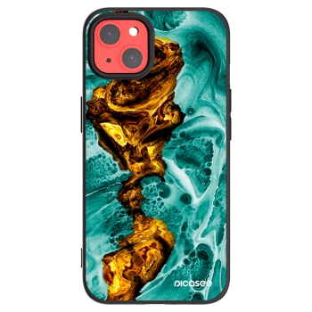 Picasee fekete szilikon tok az alábbi mobiltelefonokra Apple iPhone 13 - Goldsky