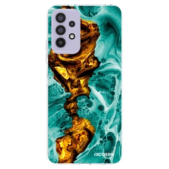 Picasee átlátszó szilikon tok az alábbi mobiltelefonokra Samsung Galaxy A32 4G SM-A325F - Goldsky