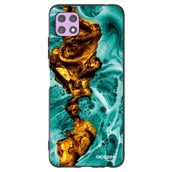 Picasee fekete szilikon tok az alábbi mobiltelefonokra Samsung Galaxy A22 A226B 5G - Goldsky
