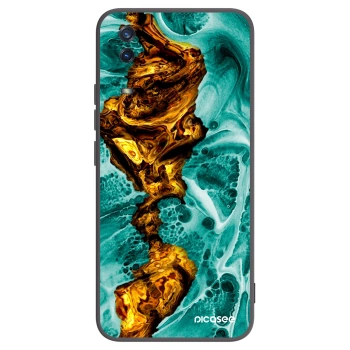 Picasee fekete szilikon tok az alábbi mobiltelefonokra Vivo Y11s - Goldsky