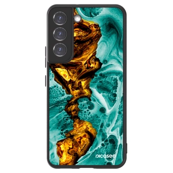 Picasee ULTIMATE CASE Samsung Galaxy S22 5G - készülékre - Goldsky