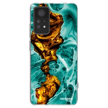 Picasee átlátszó szilikon tok az alábbi mobiltelefonokra Xiaomi Redmi Note 11 Pro 5G - Goldsky