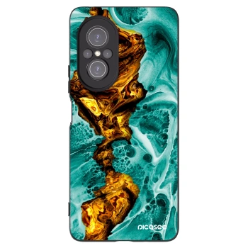 Picasee fekete szilikon tok az alábbi mobiltelefonokra Huawei Nova 9 SE - Goldsky