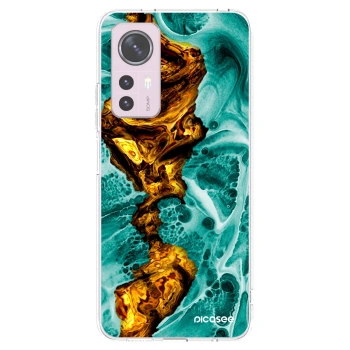 Picasee átlátszó szilikon tok az alábbi mobiltelefonokra Xiaomi 12 - Goldsky
