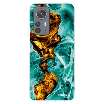 Picasee átlátszó szilikon tok az alábbi mobiltelefonokra Xiaomi 12 Pro - Goldsky