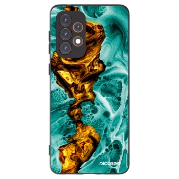 Picasee fekete szilikon tok az alábbi mobiltelefonokra Samsung Galaxy A33 5G A336 - Goldsky