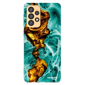 Picasee átlátszó szilikon tok az alábbi mobiltelefonokra Samsung Galaxy A33 5G A336 - Goldsky