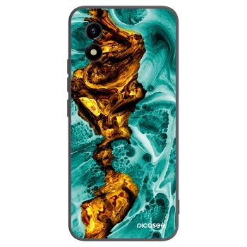 Picasee fekete szilikon tok az alábbi mobiltelefonokra Vivo Y01 - Goldsky