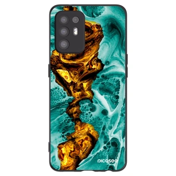 Picasee fekete szilikon tok az alábbi mobiltelefonokra OPPO A94 5G - Goldsky