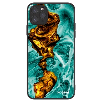 Picasee ULTIMATE CASE MagSafe Apple iPhone 11 Pro Max - készülékre - Goldsky