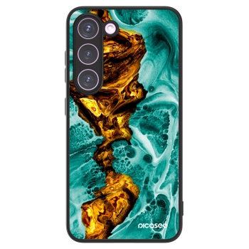 Picasee ULTIMATE CASE Samsung Galaxy S23 5G - készülékre - Goldsky