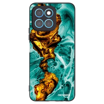Picasee fekete szilikon tok az alábbi mobiltelefonokra Honor X8 5G - Goldsky