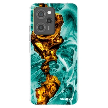 Picasee fekete szilikon tok az alábbi mobiltelefonokra Xiaomi Poco X5 Pro - Goldsky