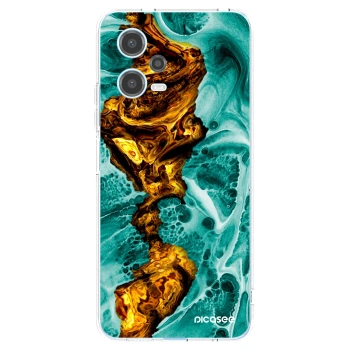 Picasee átlátszó szilikon tok az alábbi mobiltelefonokra Xiaomi Redmi Note 12 5G - Goldsky