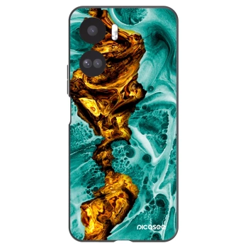 Picasee fekete szilikon tok az alábbi mobiltelefonokra Honor 90 Lite 5G - Goldsky