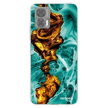 Picasee átlátszó szilikon tok az alábbi mobiltelefonokra Motorola Edge 30 Neo - Goldsky