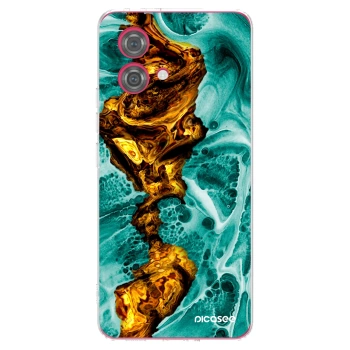Picasee átlátszó szilikon tok az alábbi mobiltelefonokra Motorola Moto G84 5G - Goldsky