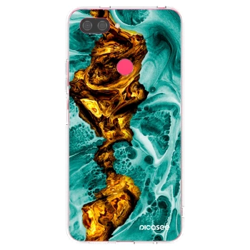 Picasee átlátszó szilikon tok az alábbi mobiltelefonokra Xiaomi Mi 8 Lite - Goldsky